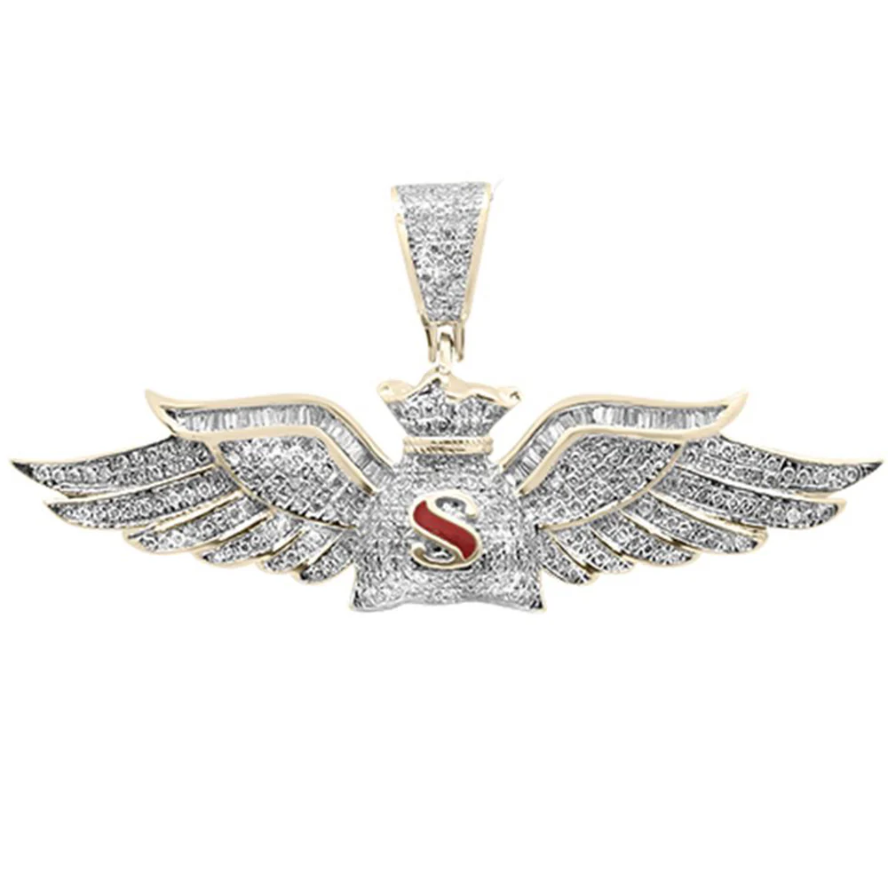 <span>DIAMOND CLOSEOUT! </span> .89CT G SI 10K Yellow Gold Diamond Diamond Pendant EB