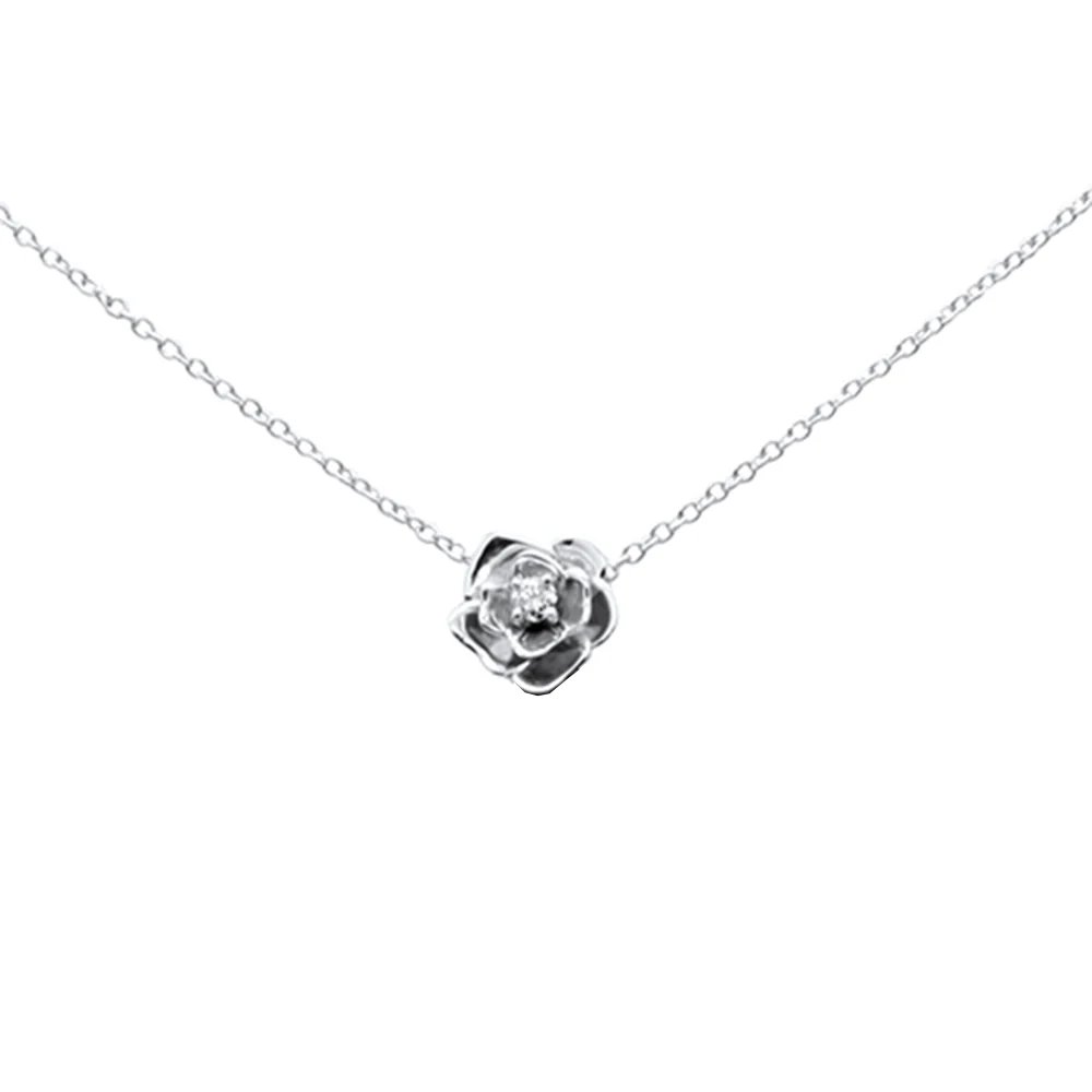 Diamond Flower Jewelry Collection