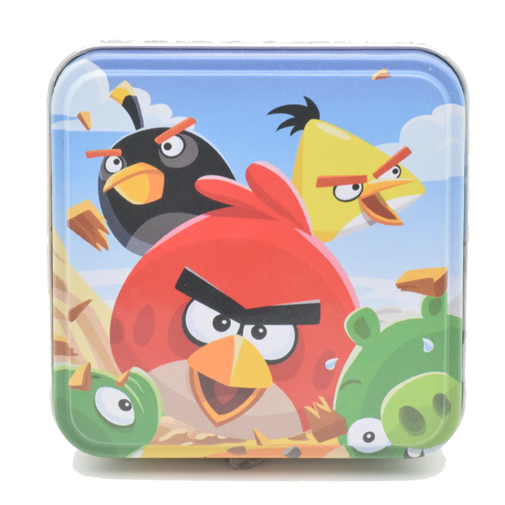 LICENSED PRODUCTS--ANGRY BIRDS™ Stainless Steel Red Bird Character Stud Earrings - Image 2